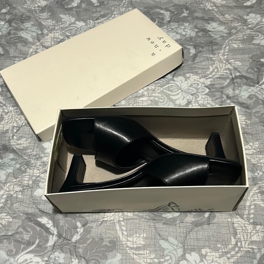 Black heels